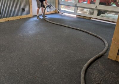 residential epoxy flake