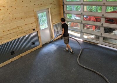 residential epoxy flake