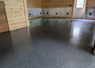 residential epoxy flake